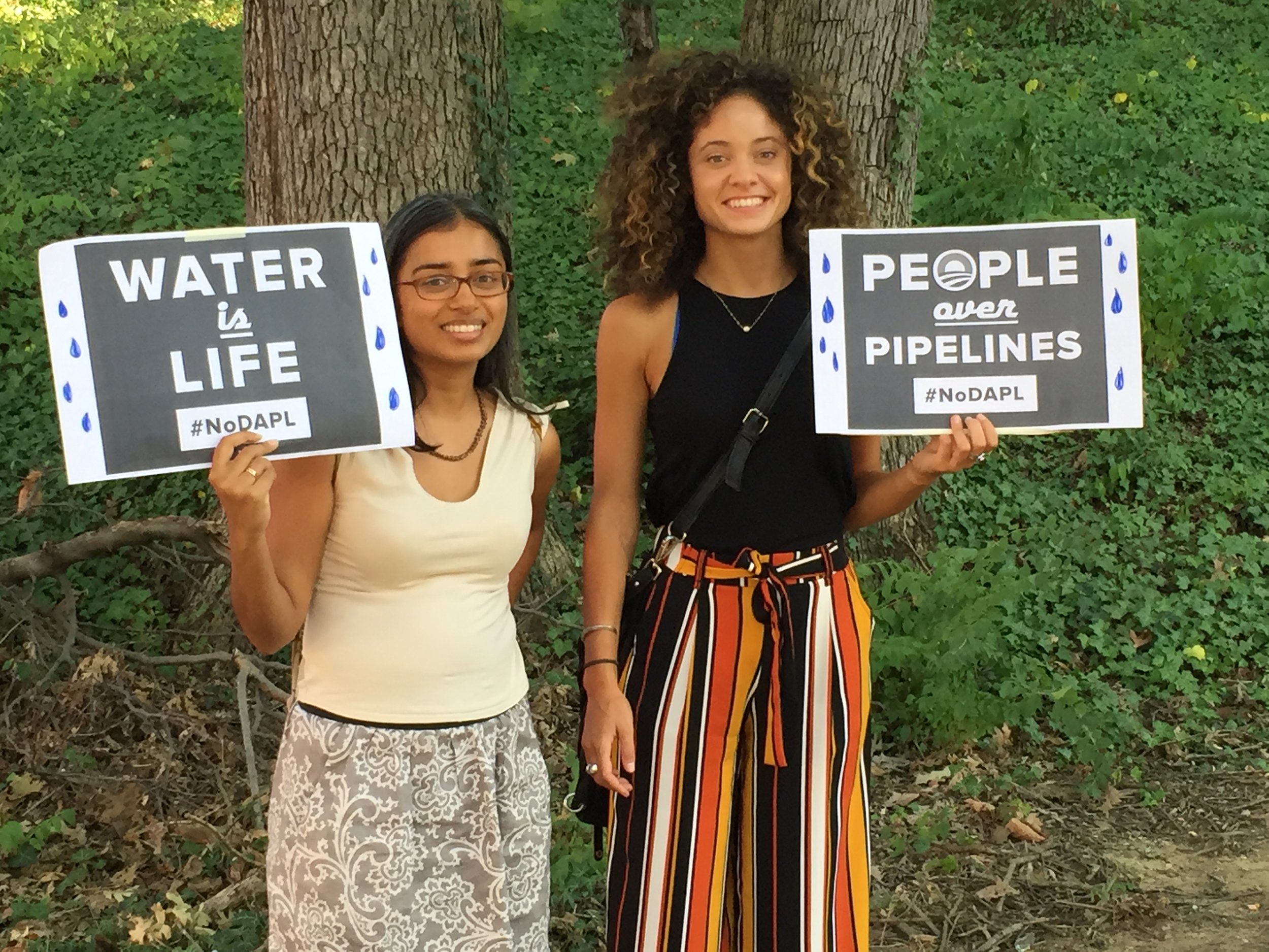  Protesting the Dakota Access Pipeline! 