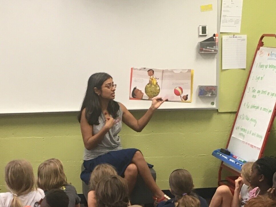 Reading Sherman Alexie’s  Thunderboy Jr.  to my class a few Septembers ago! 