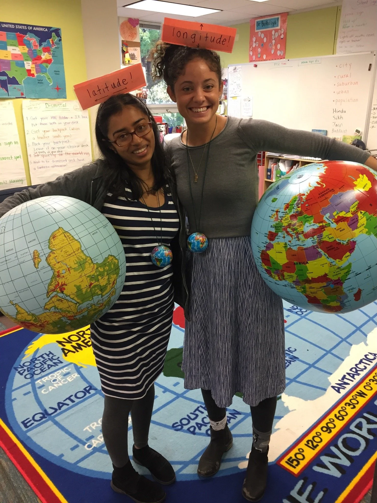  Throwback to one of our favorite Halloween costumes! Hope it inspires you to have some fun with classroom set up! 