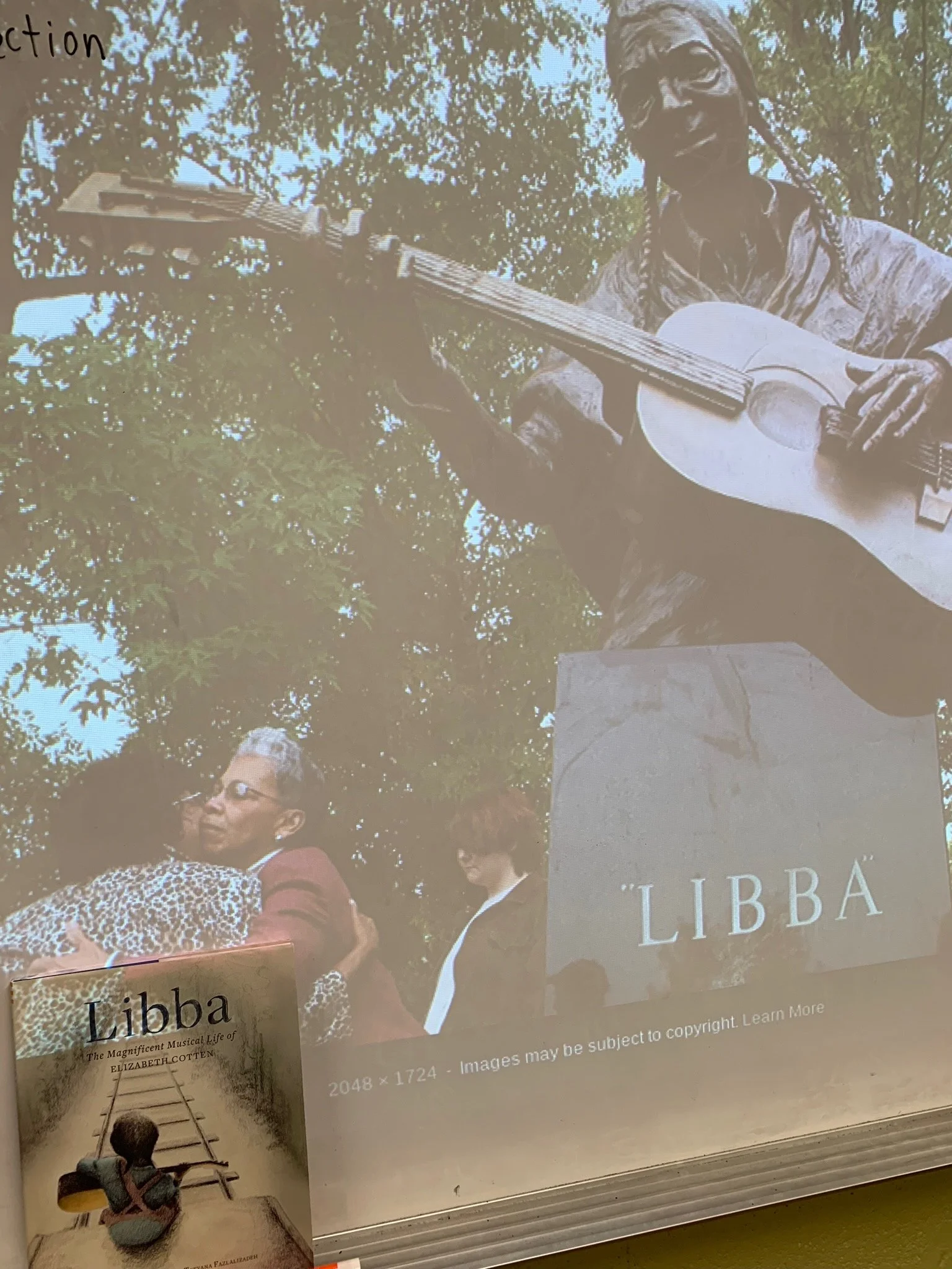  Wonderful resources for our biography unit! Not pictured: video of Libba singing. 