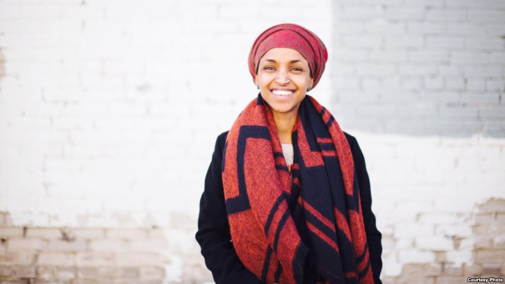 Image credit: VOA news ( http://www.voanews.com/a/minnesota-state-legislature-llhan-omar-somali-refugee/3589660.html )  