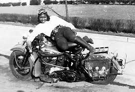   Bessie’s photo at the AMA Motorcycle Hall of Fame  